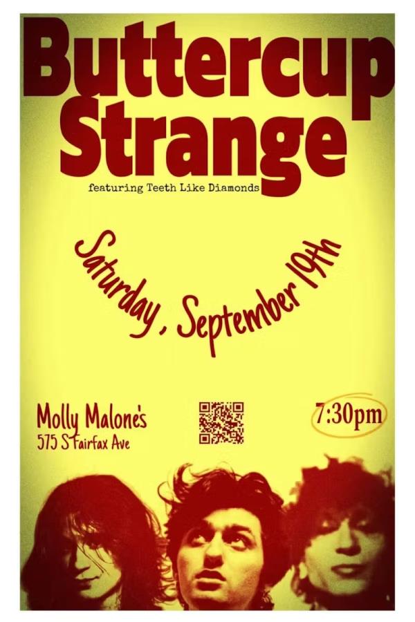 Buttercup Strange, Teeth Like Diamonds, Punky Ramone & more: 