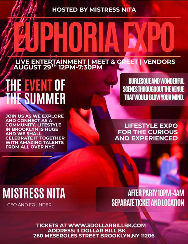 Euphoria Expo hosted by Mistress Nita: 