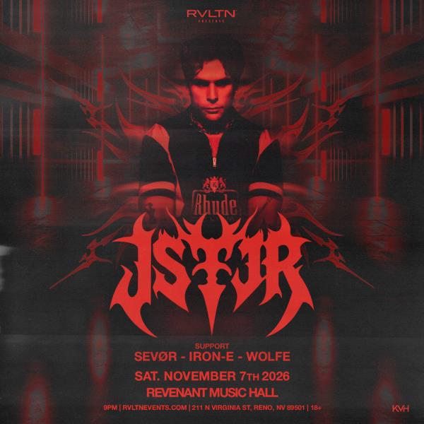 RVLTN Presents: JSTJR + more (18+): 