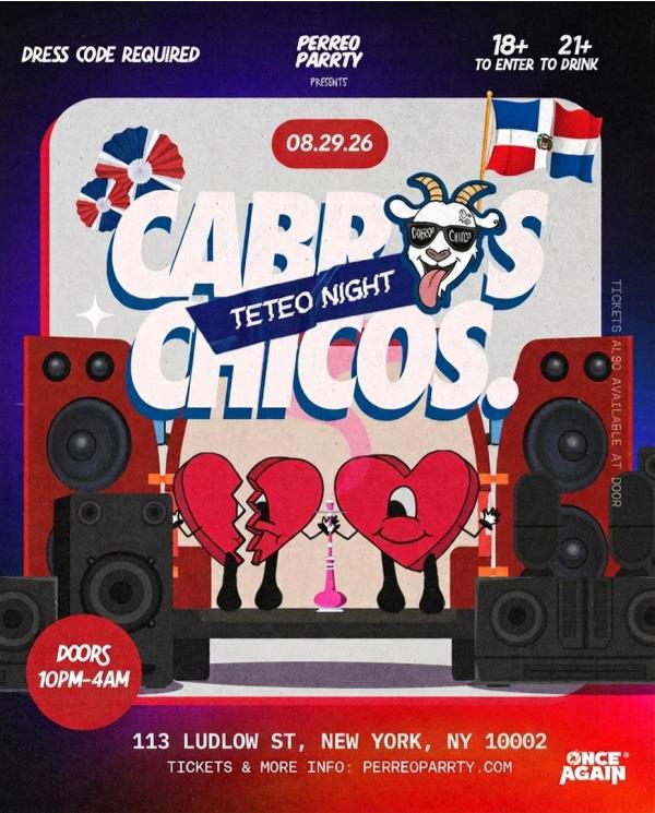 Cabros Chicos:  Teteo Night | Latin Dembow dance  Parrty: 