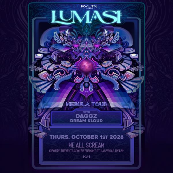 RVLTN Presents: LUMASI + more! (21+): 