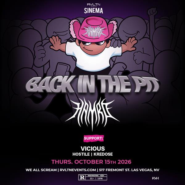 RVLTN Presents: SINEMA w/ HAMRO + More! (21+): 