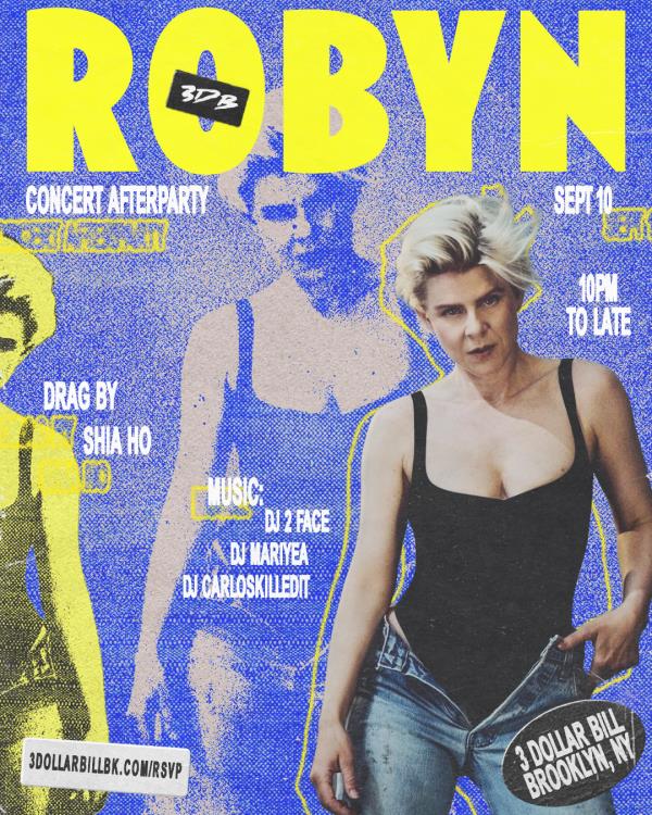 Robyn Concert After Party: 