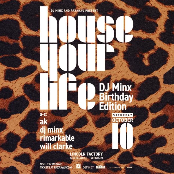 House Your Life - DJ Minx Birthday Edition: 