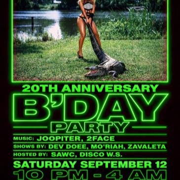 B'DAY 20TH ANNIVERSARY