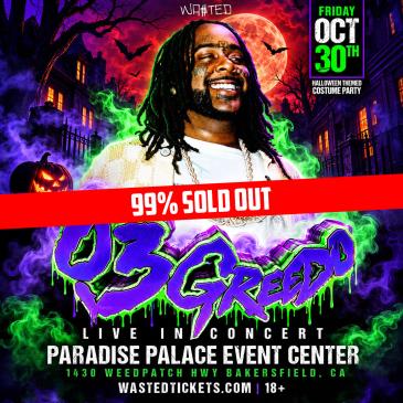 03 GREEDO Live in Concert - Bakersfield, CA