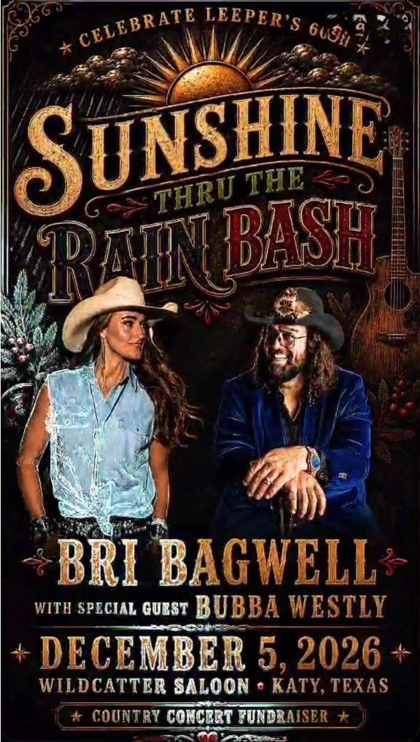 SUNSHINE THRU THE RAIN BASH W/BRI BAGWELL: 