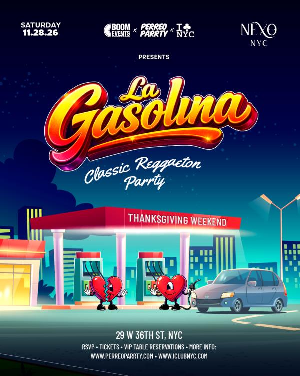 La Gasolina Reggaeton Parrty Thanksgiving Weekend at Nexo: 