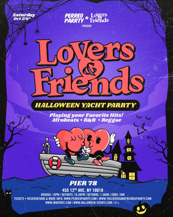 The Lovers & Friends Halloween Boat Party: 