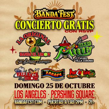 FREE EVENT! Banda Limon, Banda Maguey, Banda Vallarta Show