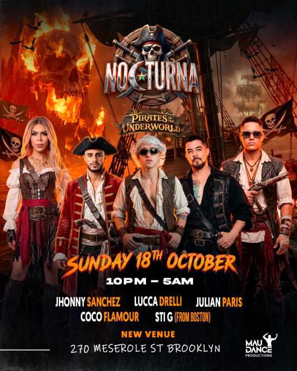NOCTURNA @9BN "Pirates" Circuit Party: 