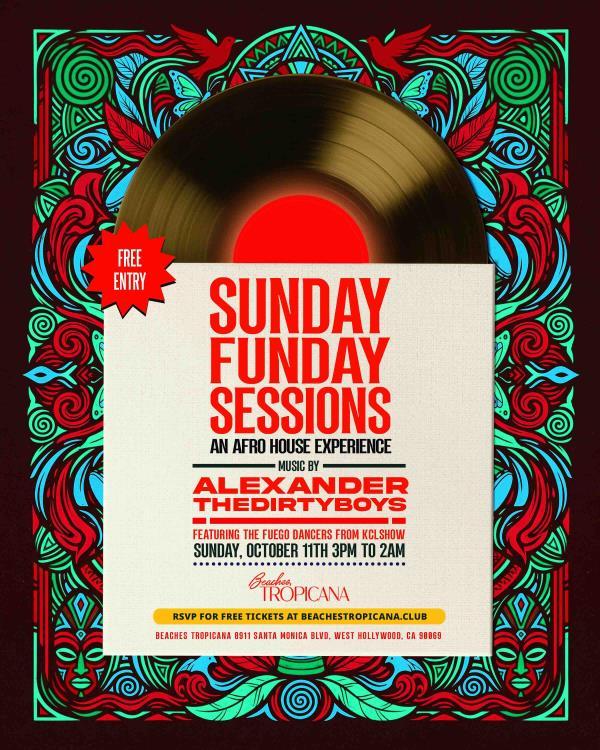 Sunday Funday Sessions!  House Music Sundays!: 