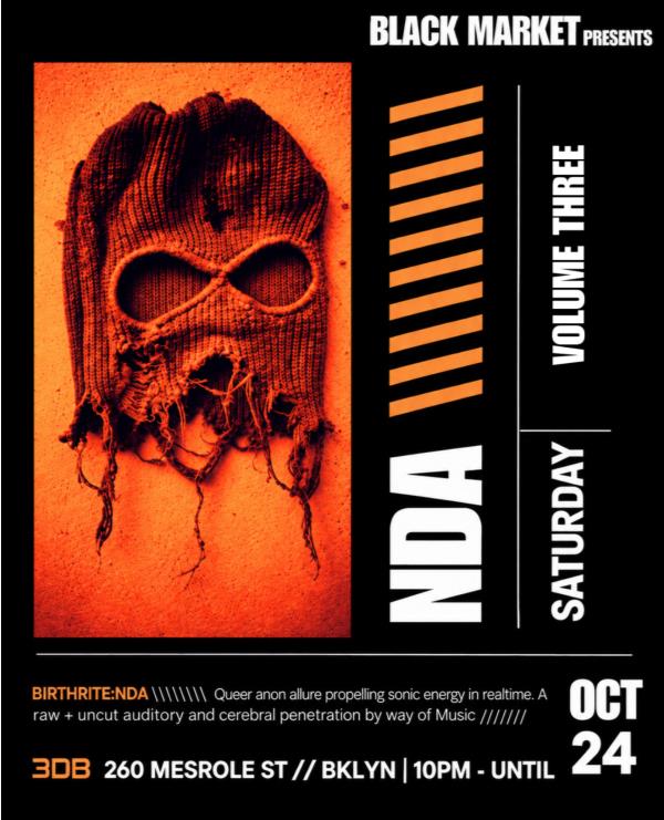 Black Market Presents NDA: 