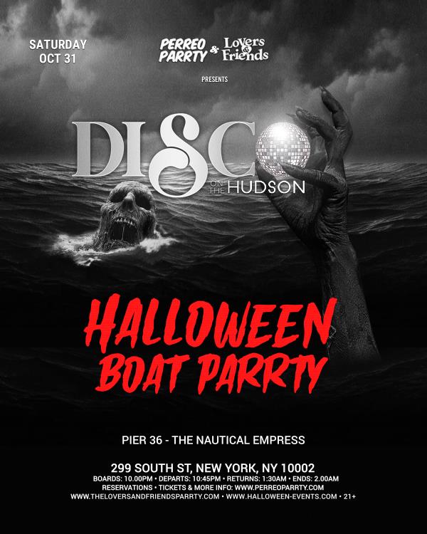 Disco on the Hudson Haunted Mega Yacht Halloween Boat Party: 