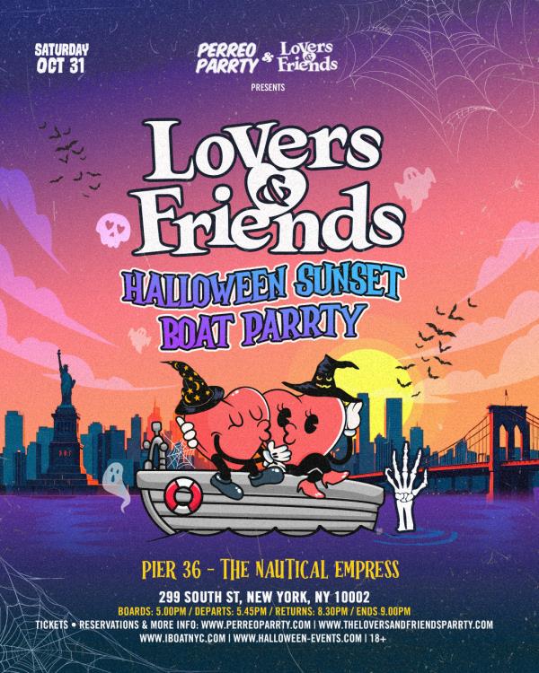 Lovers & Friends Hip Hop & R&B Halloween Sunset Boat Party: 