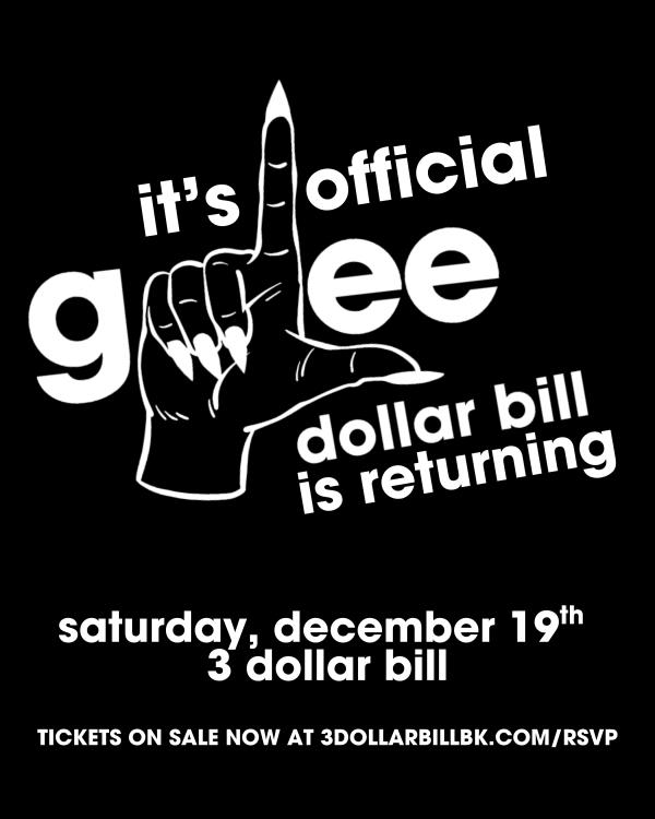 GLEE DOLLAR BILL: The Gleeboot: 