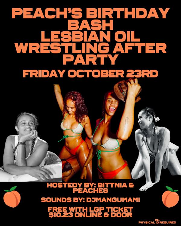 PEACHES BIRTHDAY BASH AFTER PARTY: 