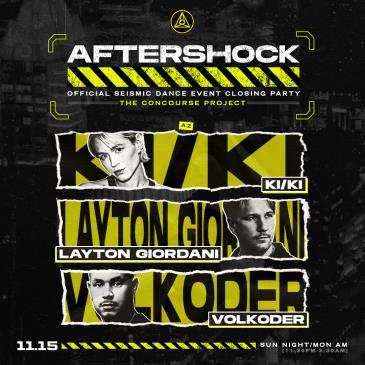 Aftershock Sun: KI/KI, Layton Giordani + Volkoder