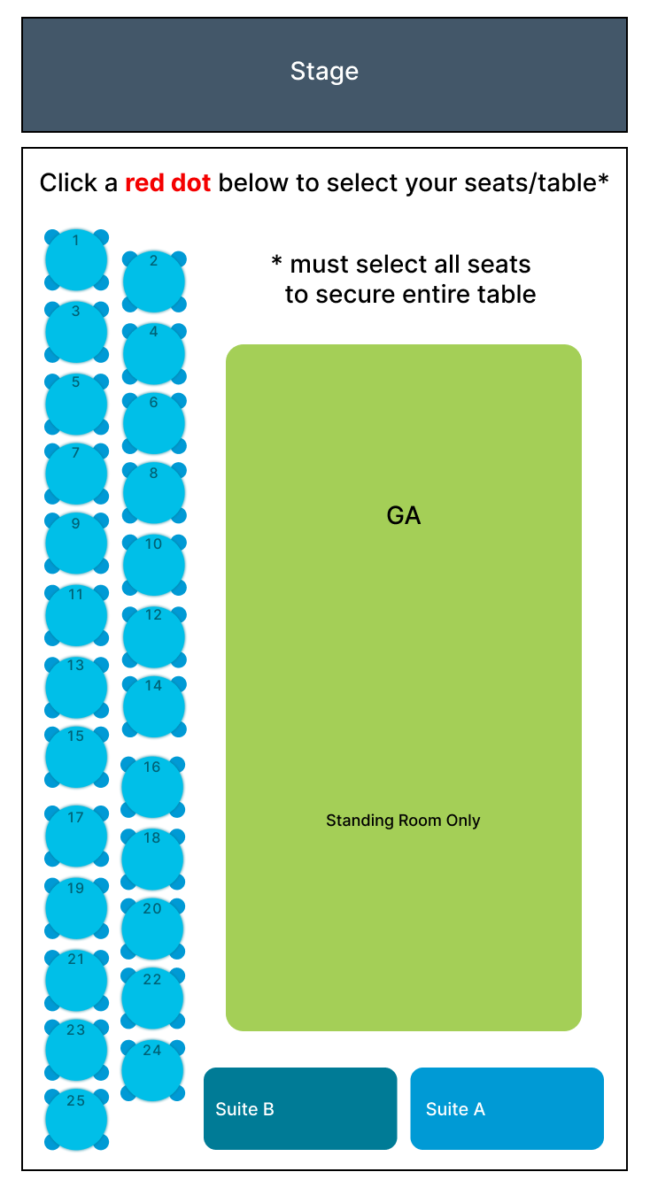 Seating chart