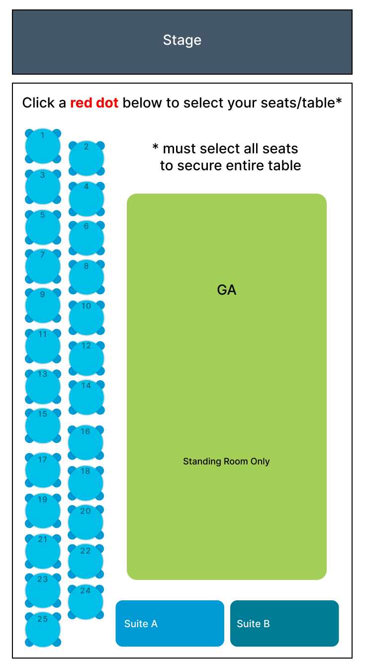 Seating chart