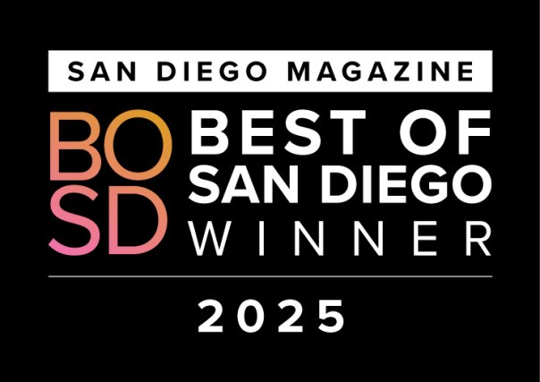 San Diego Magazine – Best of San Diego Winner 2025